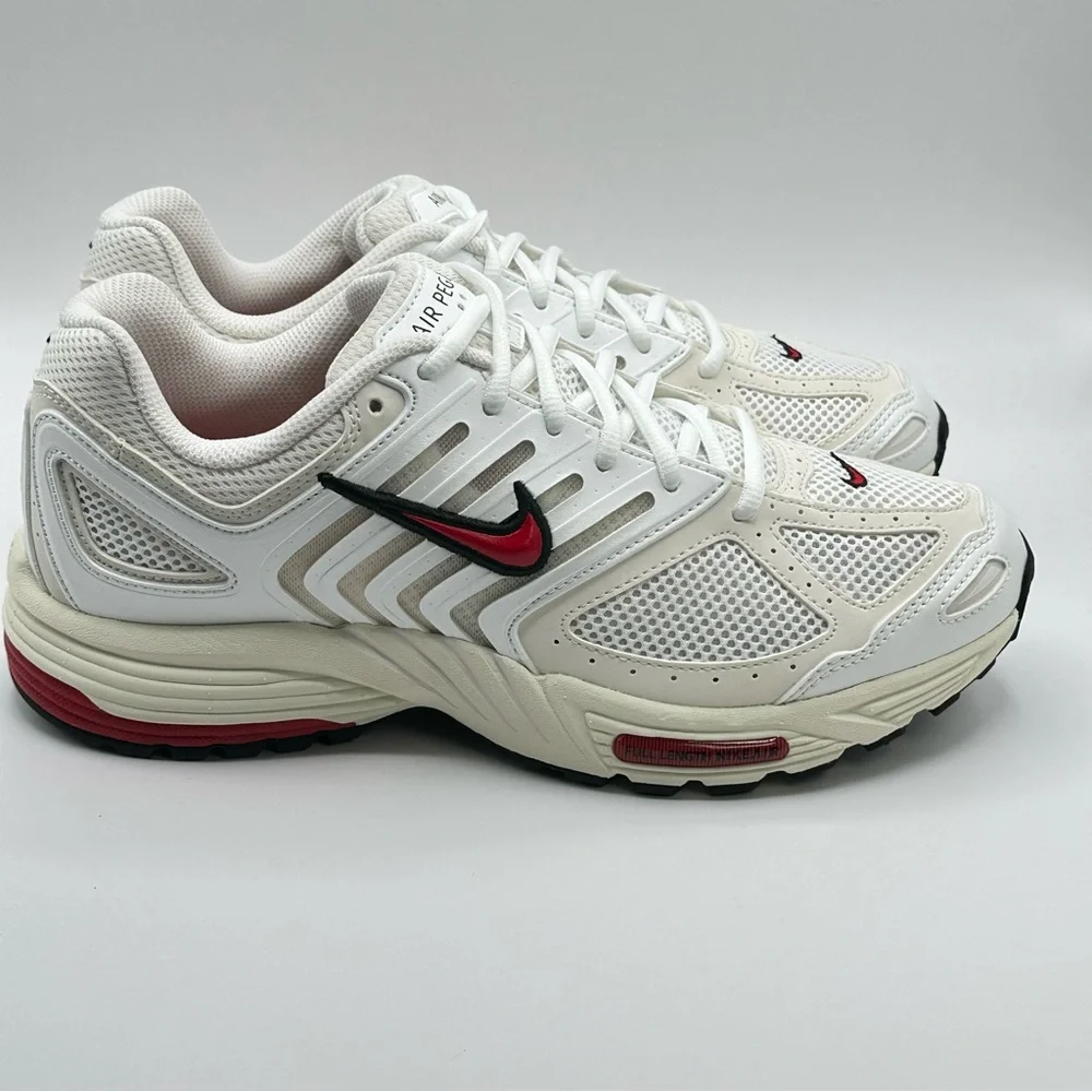 Women's Nike Air Peg 2K5 White/Gym Red-Phantom (FN7153 101) Size 10 - Picture 4 of 12